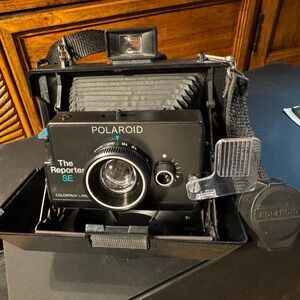 Polaroid The Reporter SE Camera - Black and Blue Good+